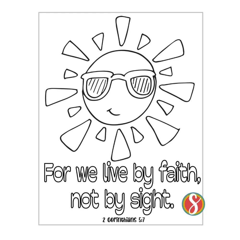 Free 2 Corinthians Coloring Pages — Stevie Doodles