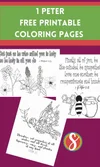 Free 1 Peter Coloring Pages — Stevie Doodles