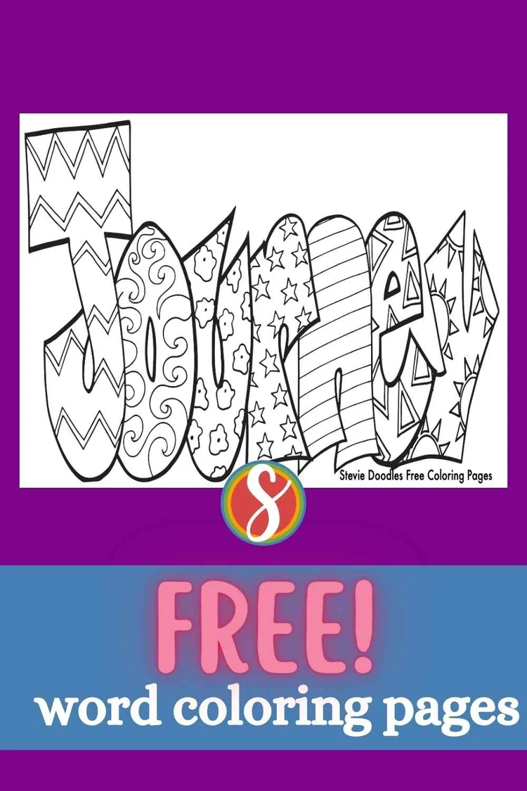 Free "Journey" Coloring Page — Stevie Doodles