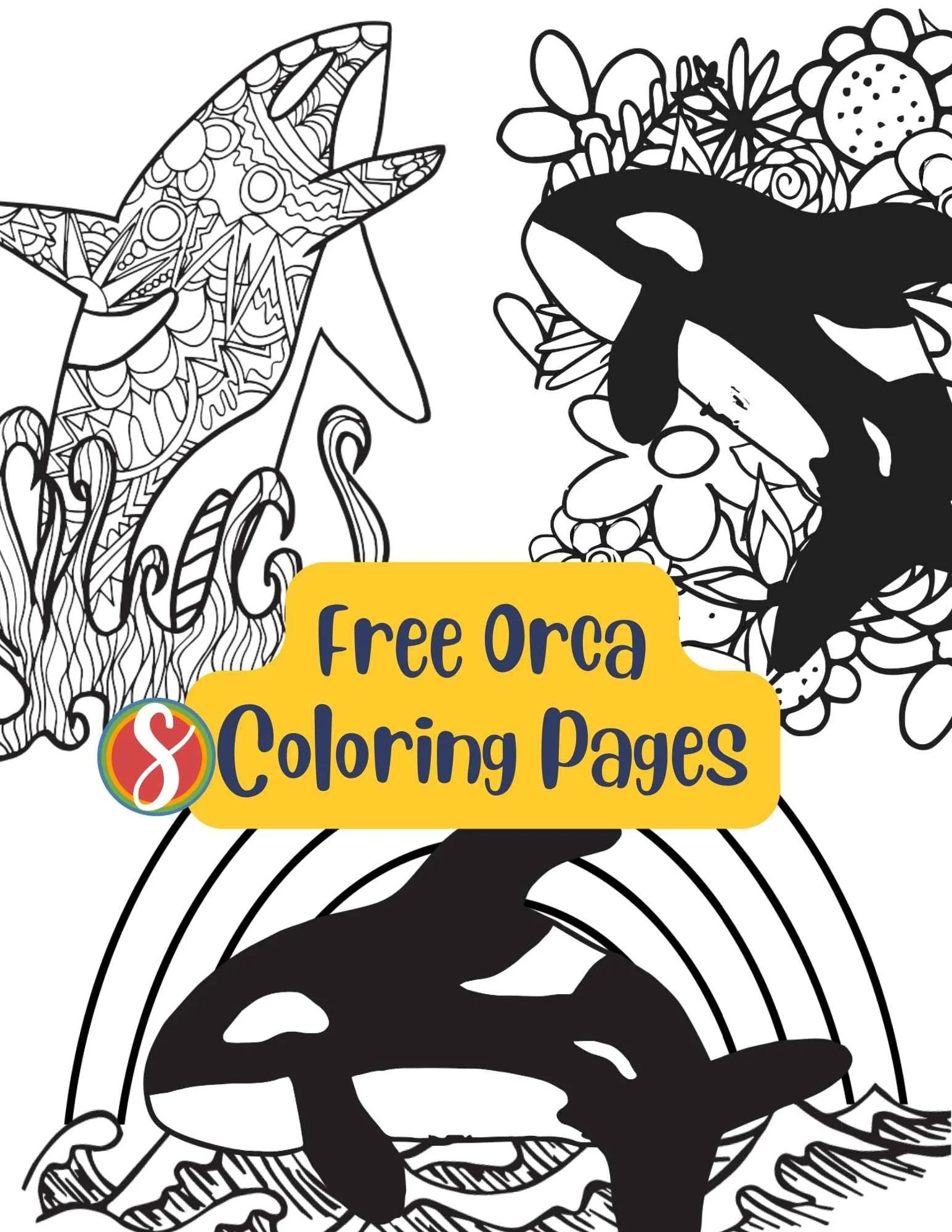 Coloring Orca Whale