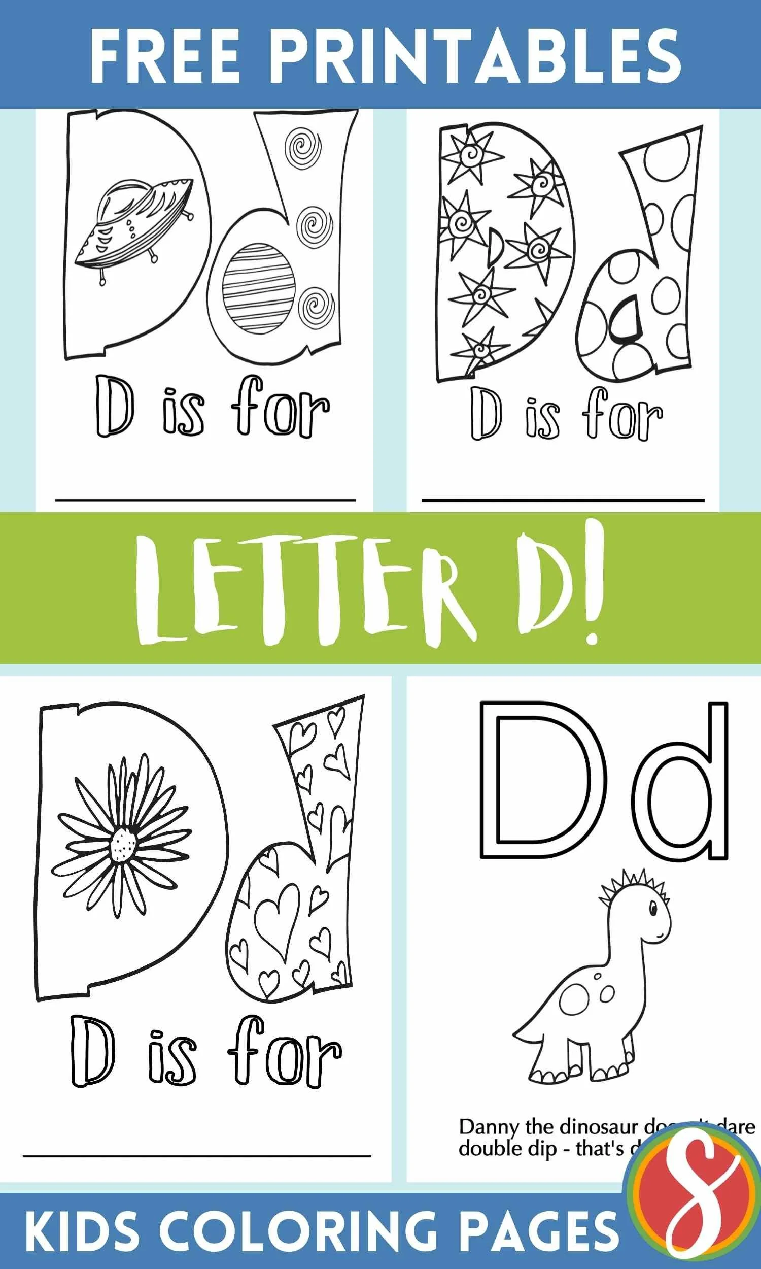Doctor Letter D Coloring Page