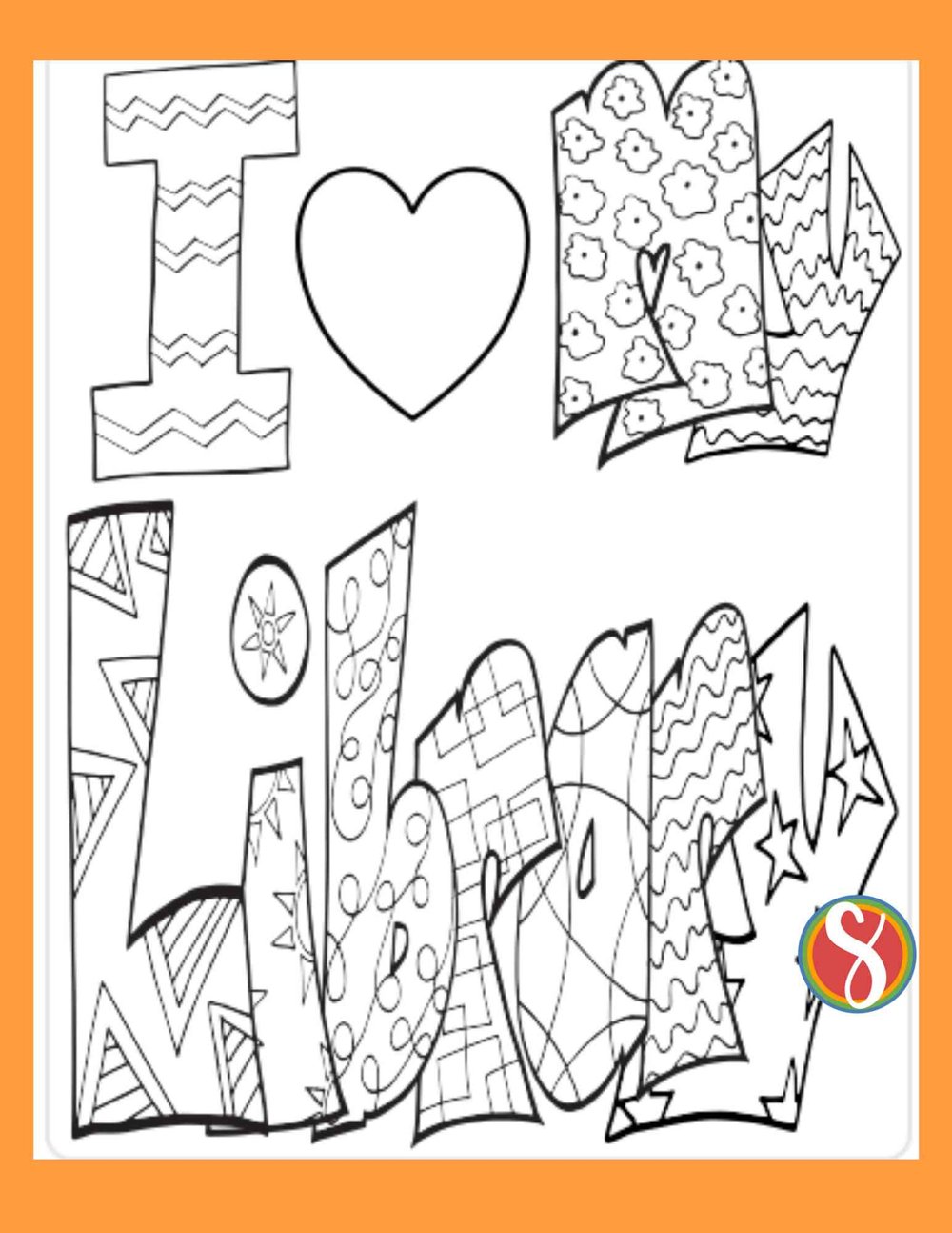 Free Library Coloring Pages — Stevie Doodles