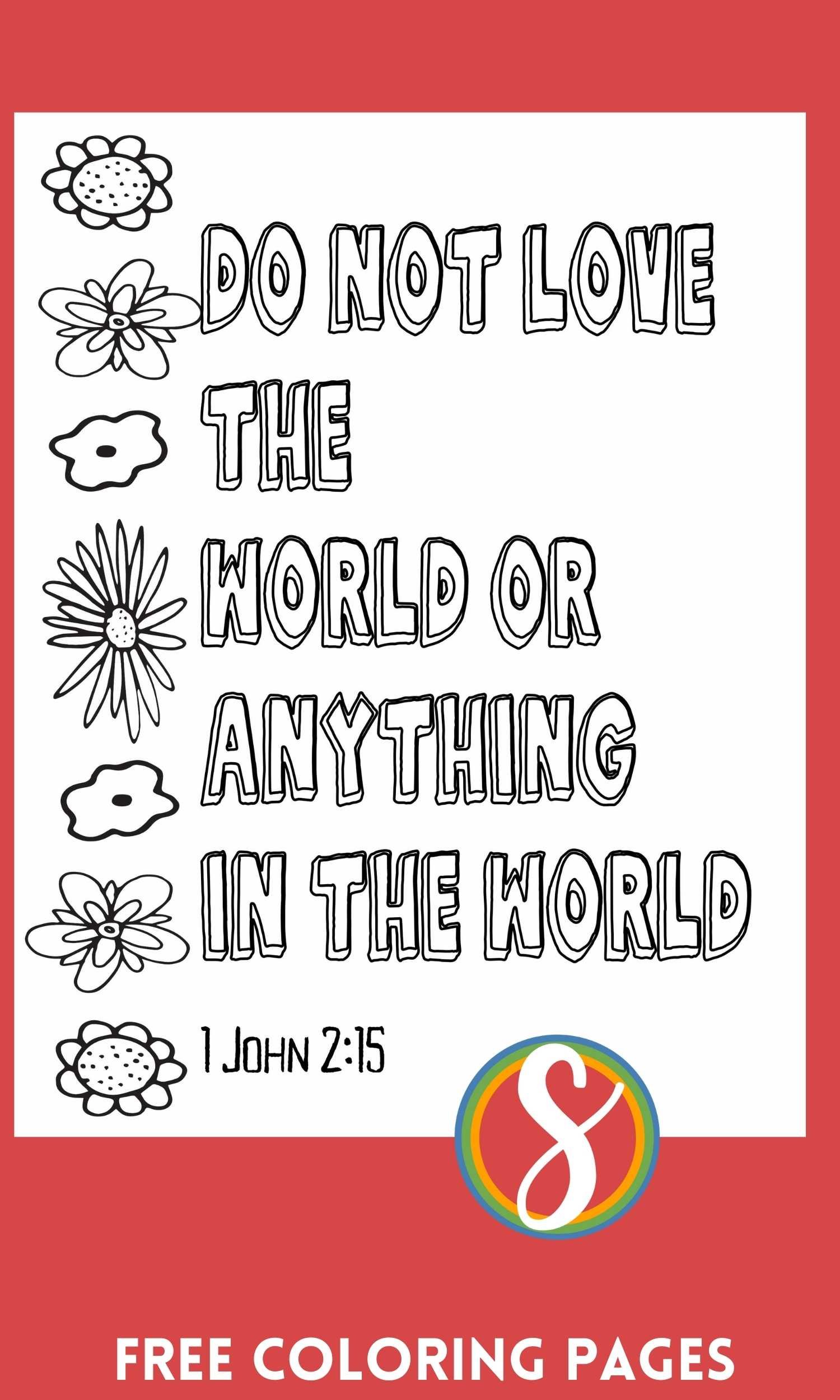 1 John Free Printable Coloring Pages Stevie Doodles 1-john-free-printable-coloring-pages-stevie-doodles