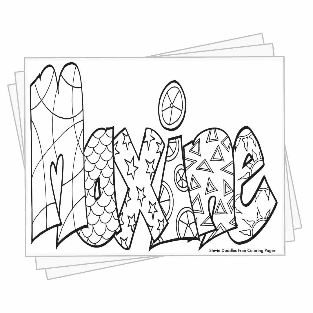 MAXINE name coloring page free.jpg