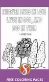 Free 1 John Coloring Pages — Stevie Doodles