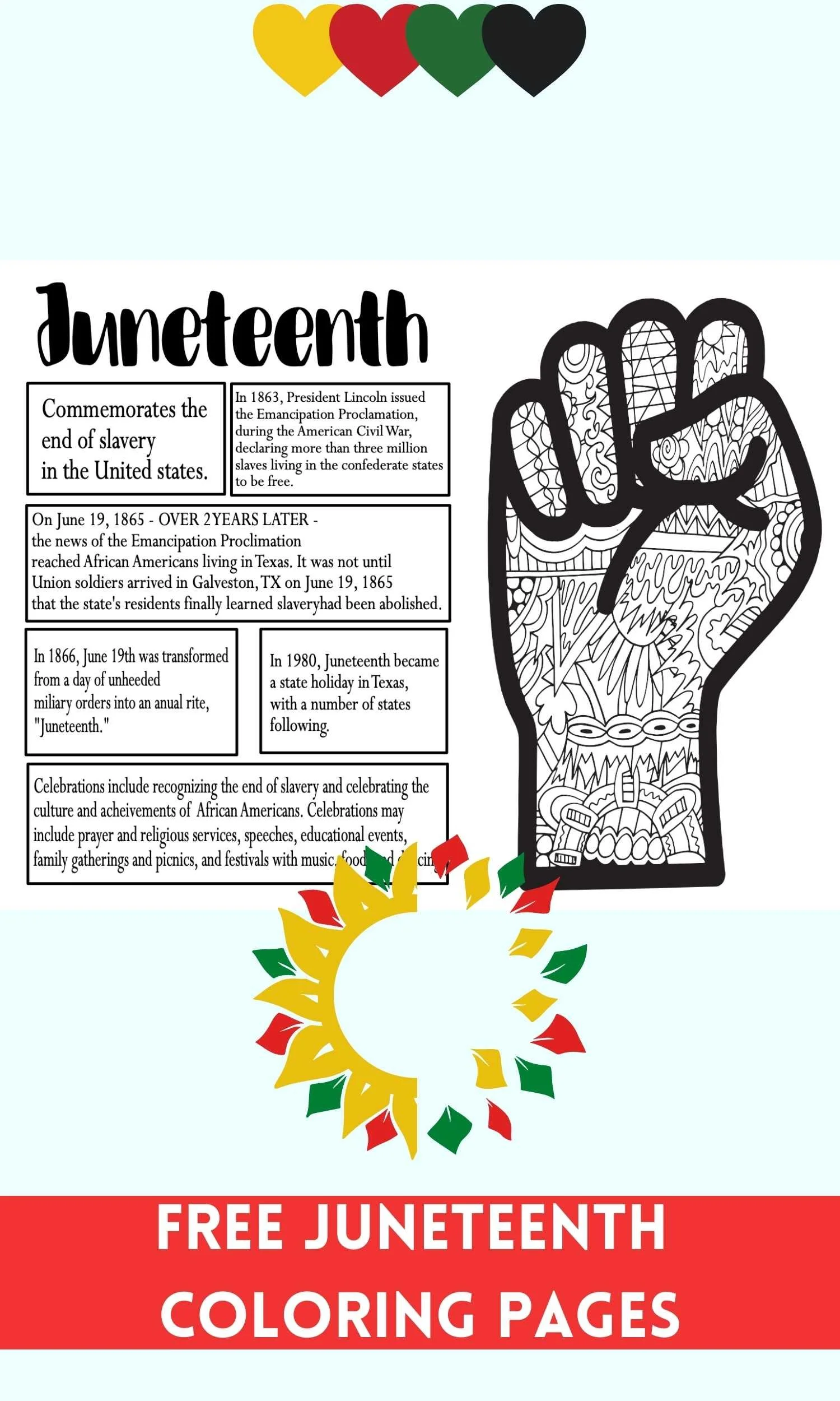 36 Printable Juneteenth Coloring Pages DustienZsofia