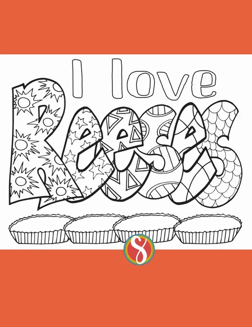 I Love My Brother Coloring Pages