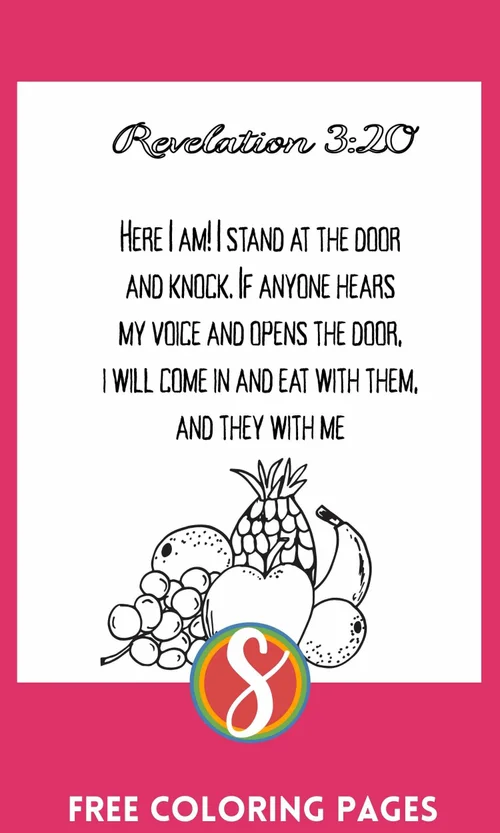 Free Revelation Coloring Pages — Stevie Doodles