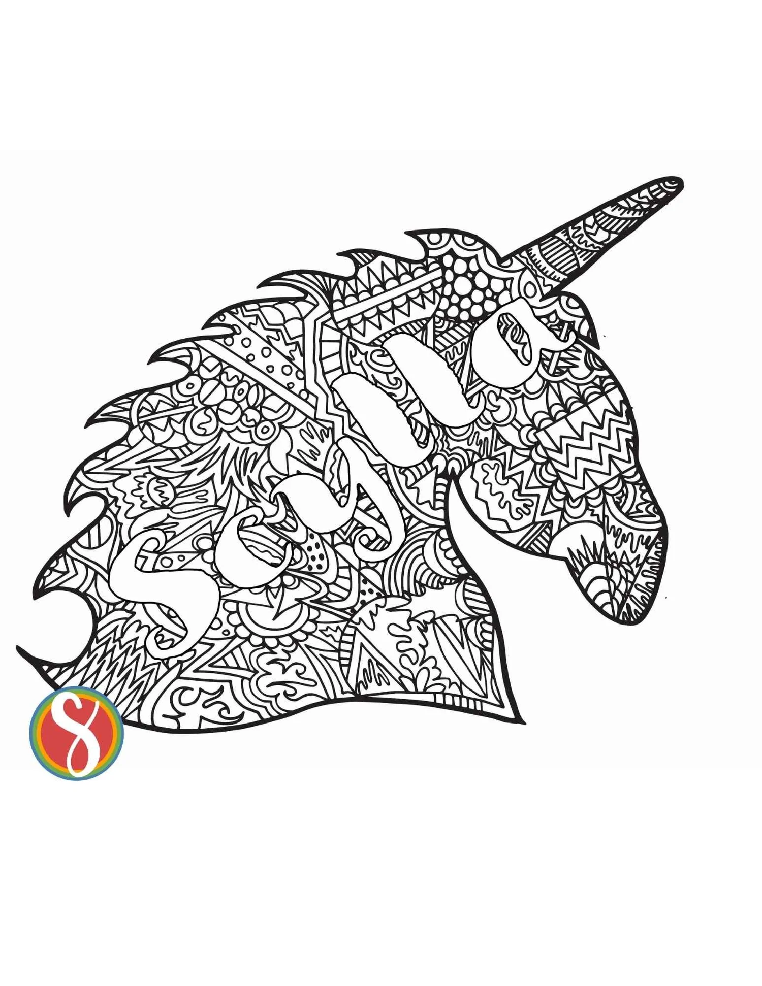 SCYLLA Free Name Coloring Page — Stevie Doodles