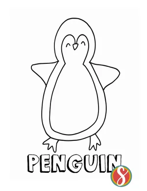 40 + Free Penguin Coloring Pages — Stevie Doodles