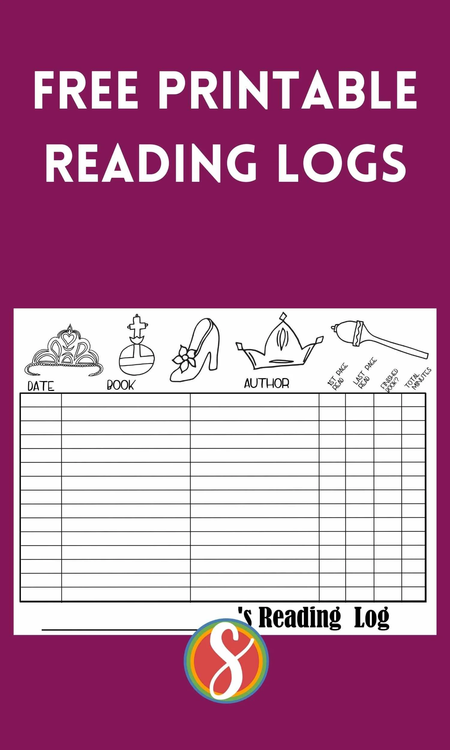 20+ Free Printable Reading Logs — Stevie Doodles