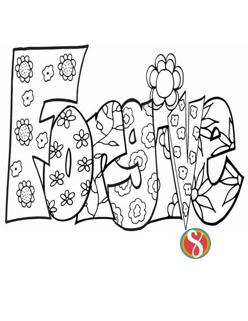 Free Forgiveness Coloring Pages — Stevie Doodles