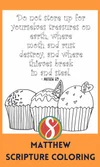 Free Matthew Scripture Coloring Pages — Stevie Doodles