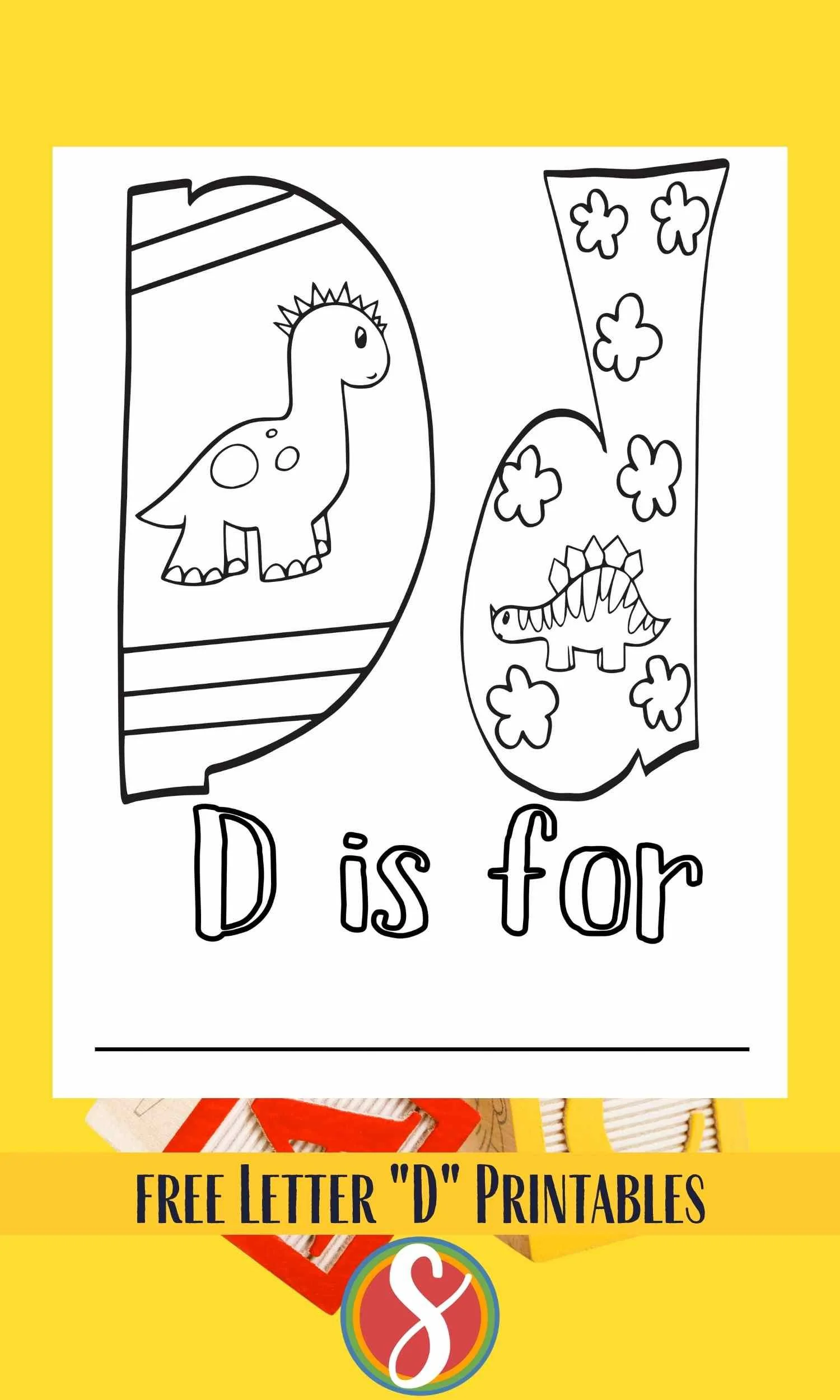letter d coloring pages – Image 13