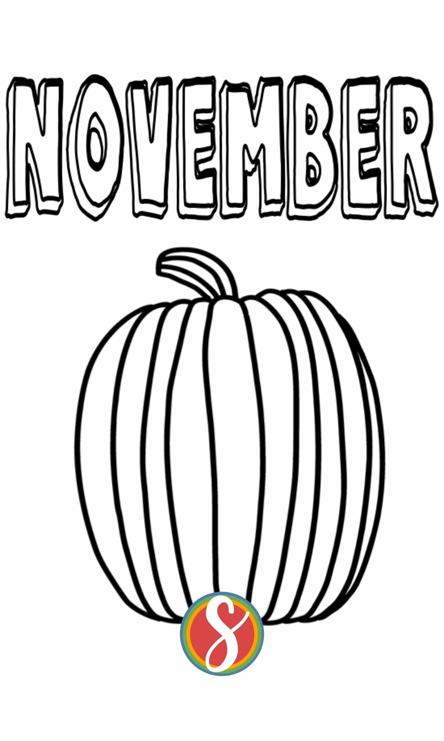 Fall, Free Coloring Pages