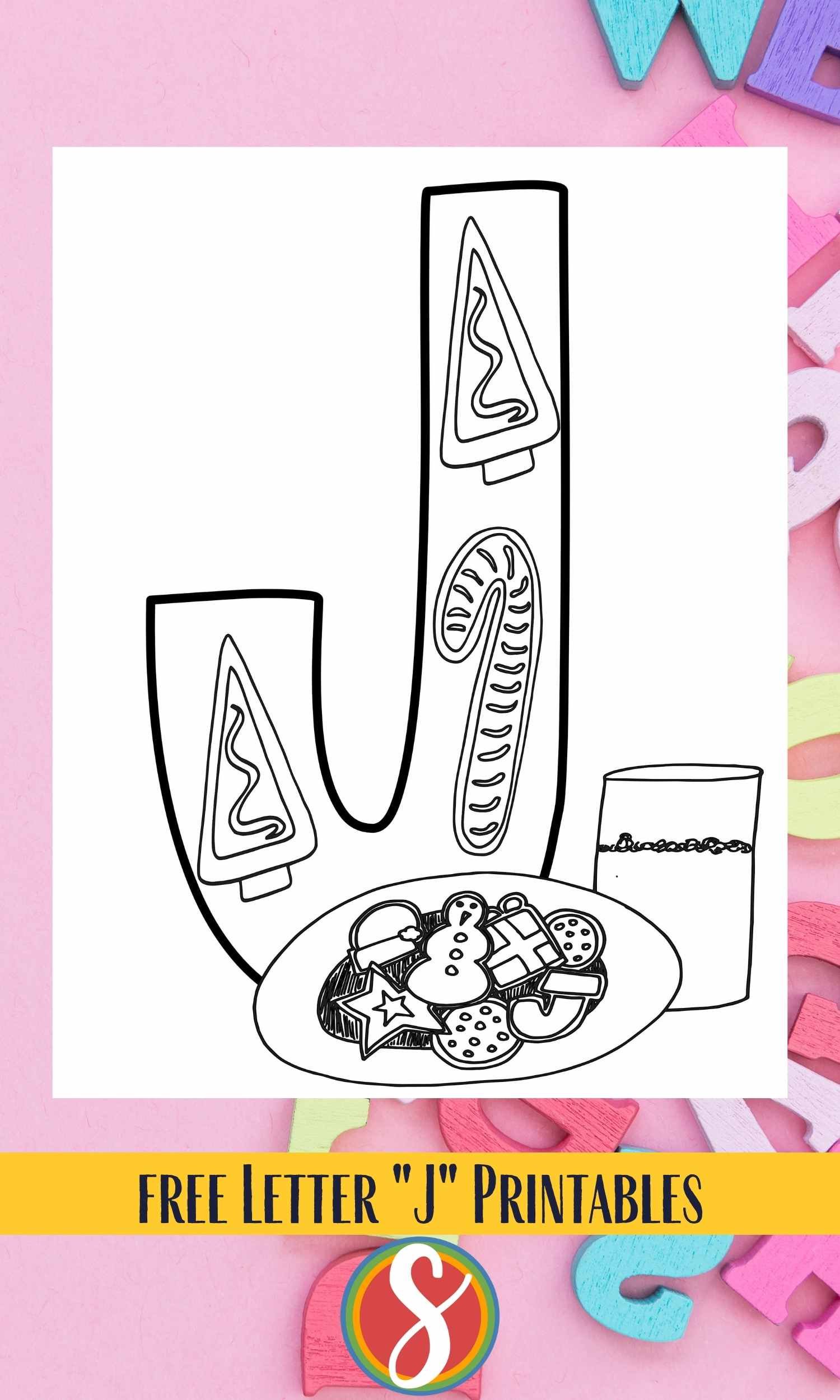 Joyful Letter J Sheet
