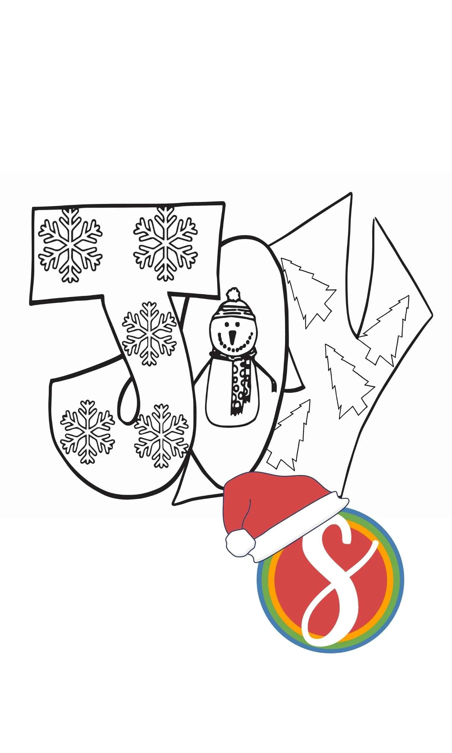 Christmas Joy Printables — Stevie Doodles