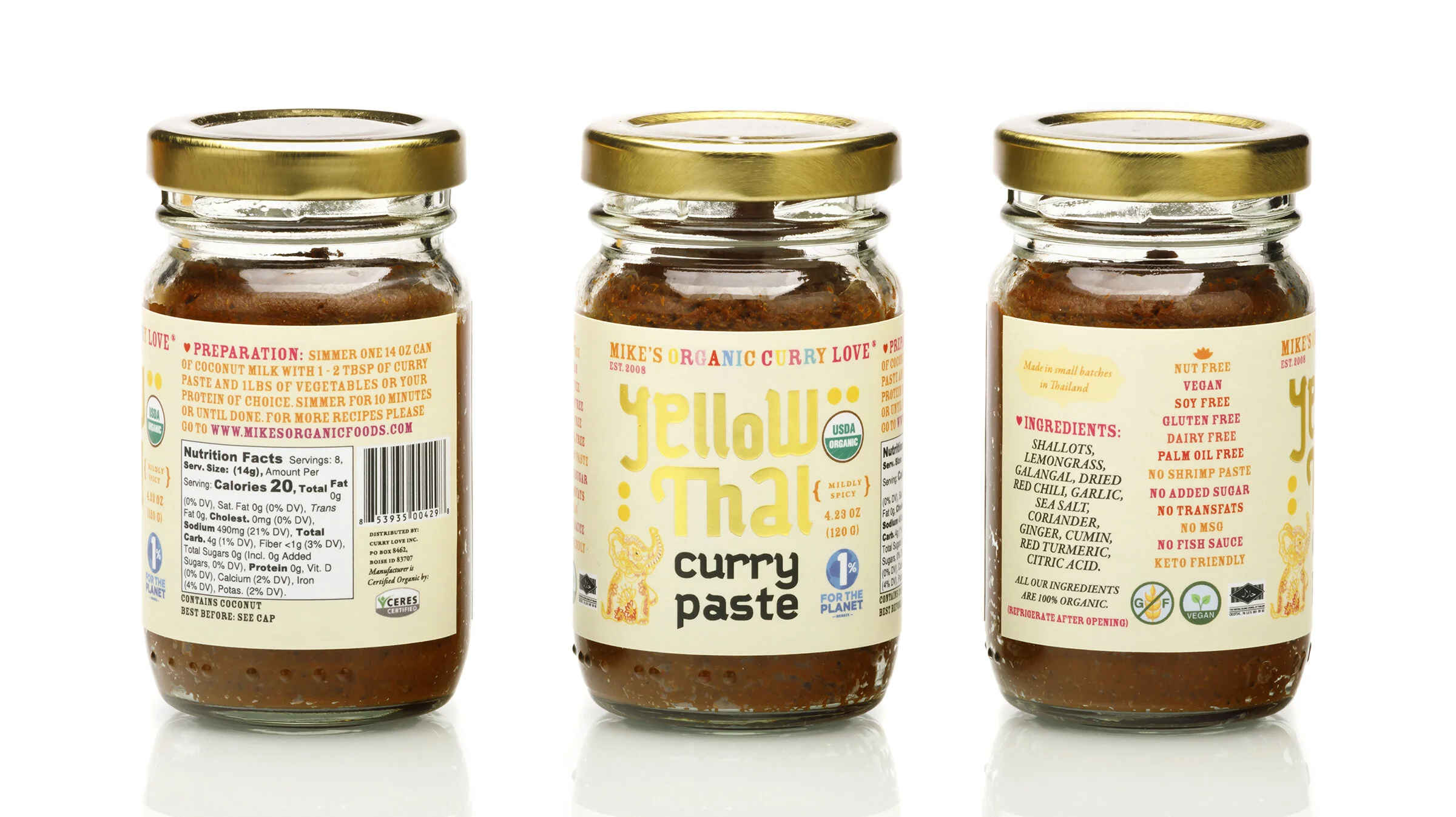 Curry Pastes in Glass — Mike's Organic Foods