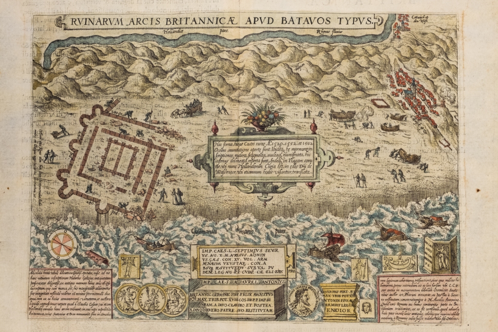 Kaart Ortelius 1581  (foto: Tom Buijtendorp)