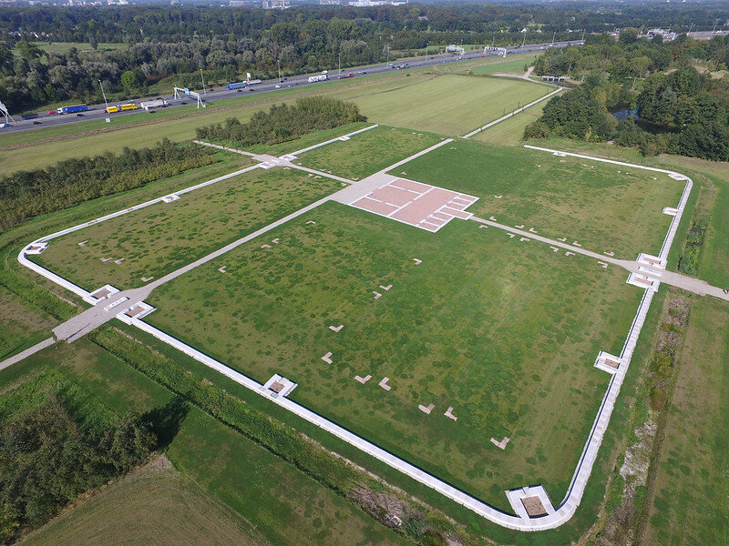 Visualisatie fort Vechten (foto: Romeinse Limes)