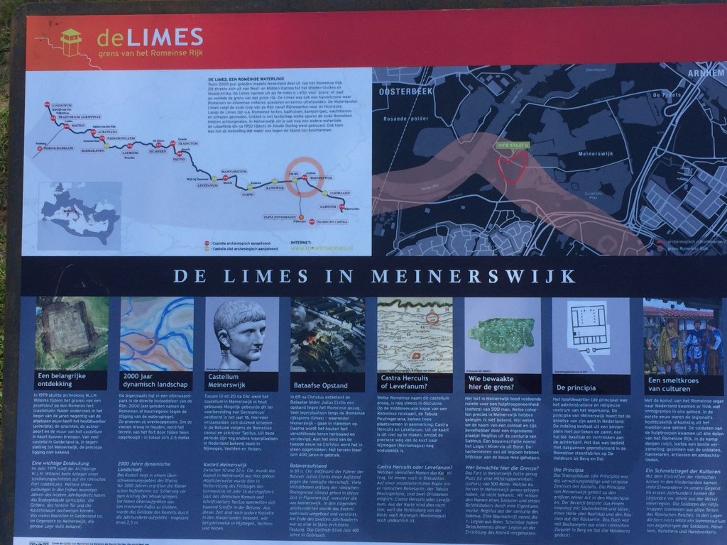 Informatiebord Limes (bron: Gemeente Arnhem)