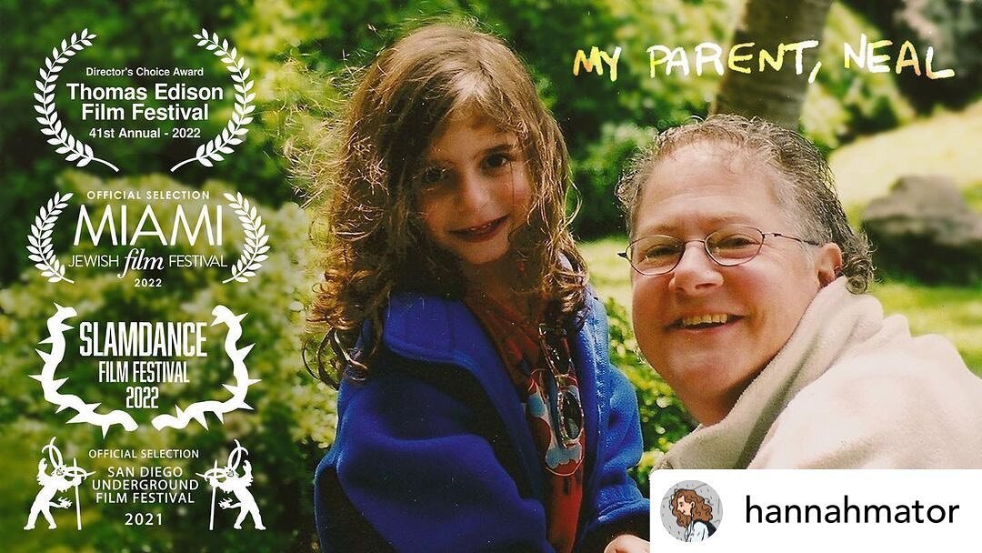 I created music for my half-sister @hannahmator&rsquo;s thesis film, now My Parent, Neal is a part of @slamogram this week!  Slamdance film festival runs alongside Sundance as an academy award qualifying festival in Park City, UT.  I&rsquo;m so excit