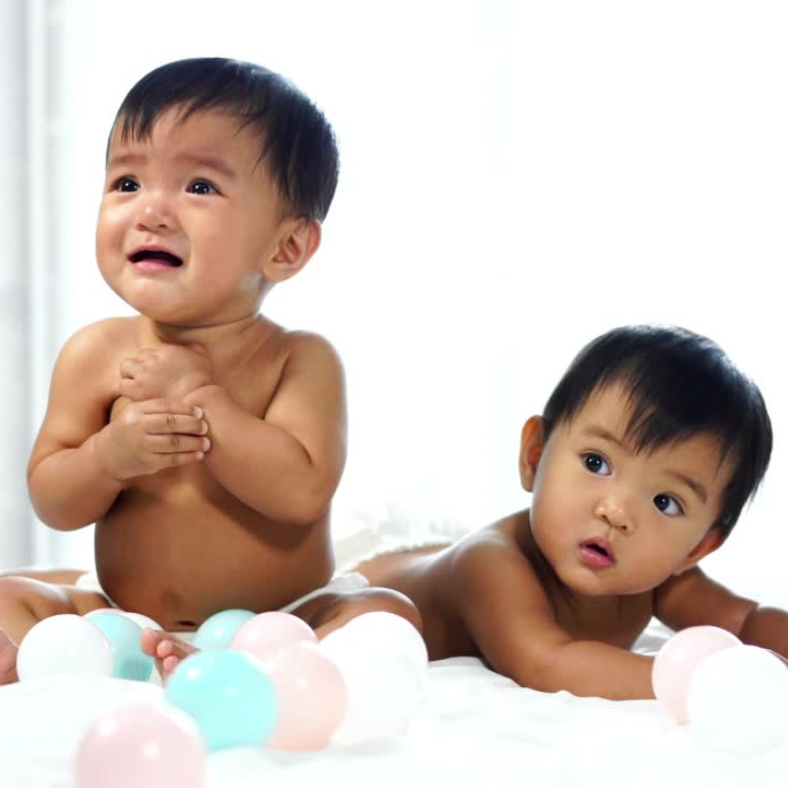 When twins get overtired