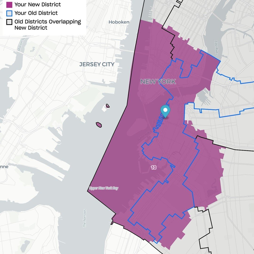 NYC friends: If you live in the new 10th Congressional district &amp; would like to get to know the Democratic candidates, figure out whom to support, and/or join a substantive, cheerful group discussion about the race, let me know!

The new 10th is:
