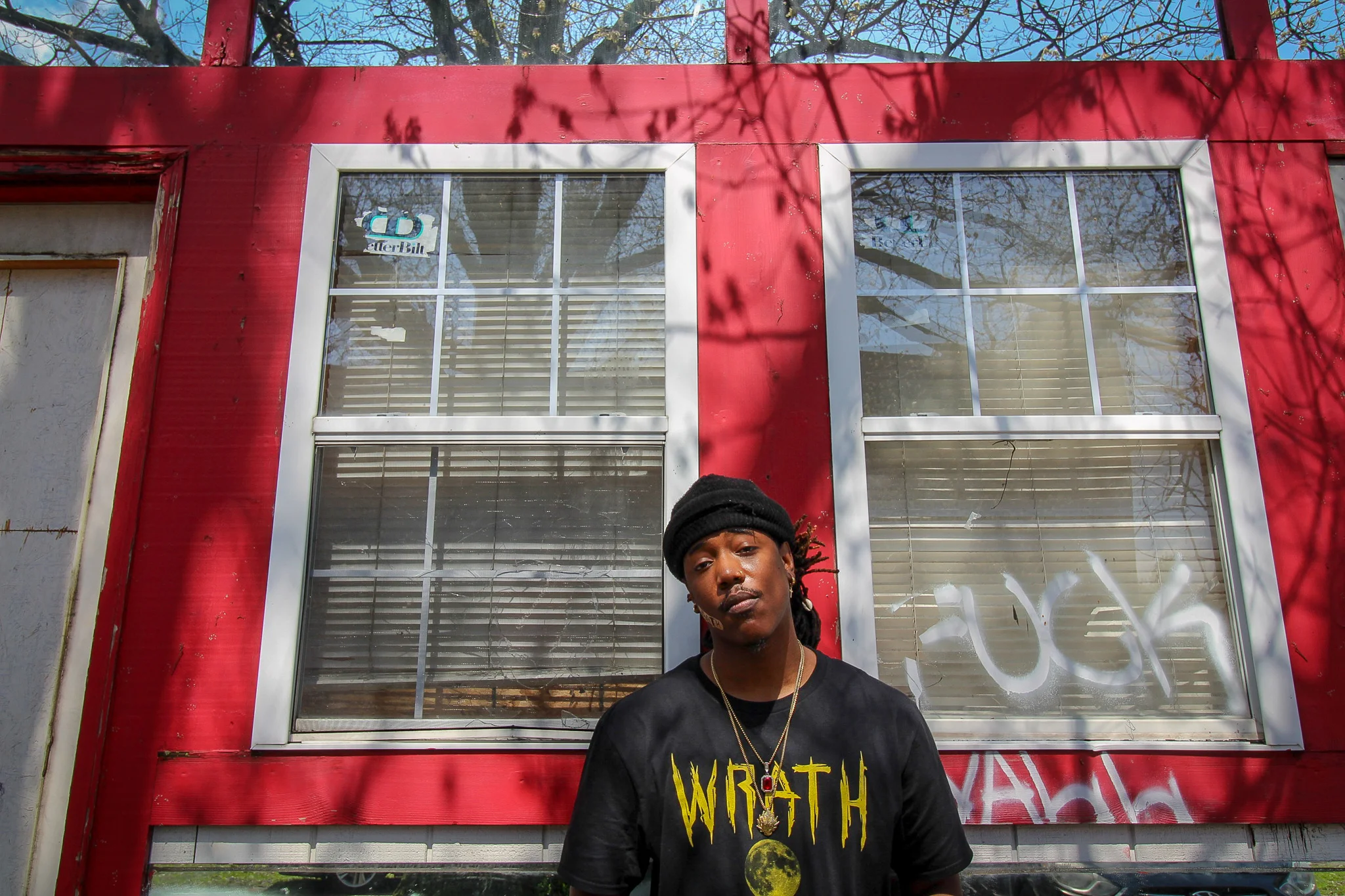 In the year 2017 an idea came to me to start a clothing brand that would fuse skate and punk culture. I immediately began writing down words to solidify a name behind my idea. After 50 or so words I stumbled upon the word ‘Wrath’, I thought to myself this is such a cool word to say and look at but will people think its too aggressive. Possibly, but I am the kind of individual who believes once you find your niche you run with it. Next I put my drawing skills to the test and attempted to hand draw a logo that embodied my vision. Needless to say my finished product needed some refining so I turned to an artist collective by the name of ‘Art Of Space Galaxy. The Graphic Designer of the collective agreed to partner with us to assist me with elevating my drawing. We worked back and fourth bouncing ideas off each other and end up creating 5-6 logos in which you will see later down the line when we evolve as a brand. Fast forward to 2019, Our first collection was born: ‘The Debut Collection‘ which features our drift moon tee in two colors and our red wrath hat. I was then introduced to the Photographer of Art of Space Galaxy. I told her what I was looking for and what I wanted to gain out of my first photo shoot, we then linked up in Cincinnati Ohio to conduct Wrath Brand’s first official shoot. To make a long story short we didn’t let a little rain ruin what I thought was a great session. That brings us to today, May 24, 2019 in what will forever be a special day in my life. Every step wasn’t perfect but the beautiful thing about Wrath Brand is everything happened organically and that’s all we could ever ask for. I’ve learned so much along the way as an entrepreneur and am looking forward to our bright future. I want to personally thank my friends and family for helping a young kids dream come true. We now present to you Wrath Brand LLC. based out of Cleveland, OH. CEO & President, Austin Oten