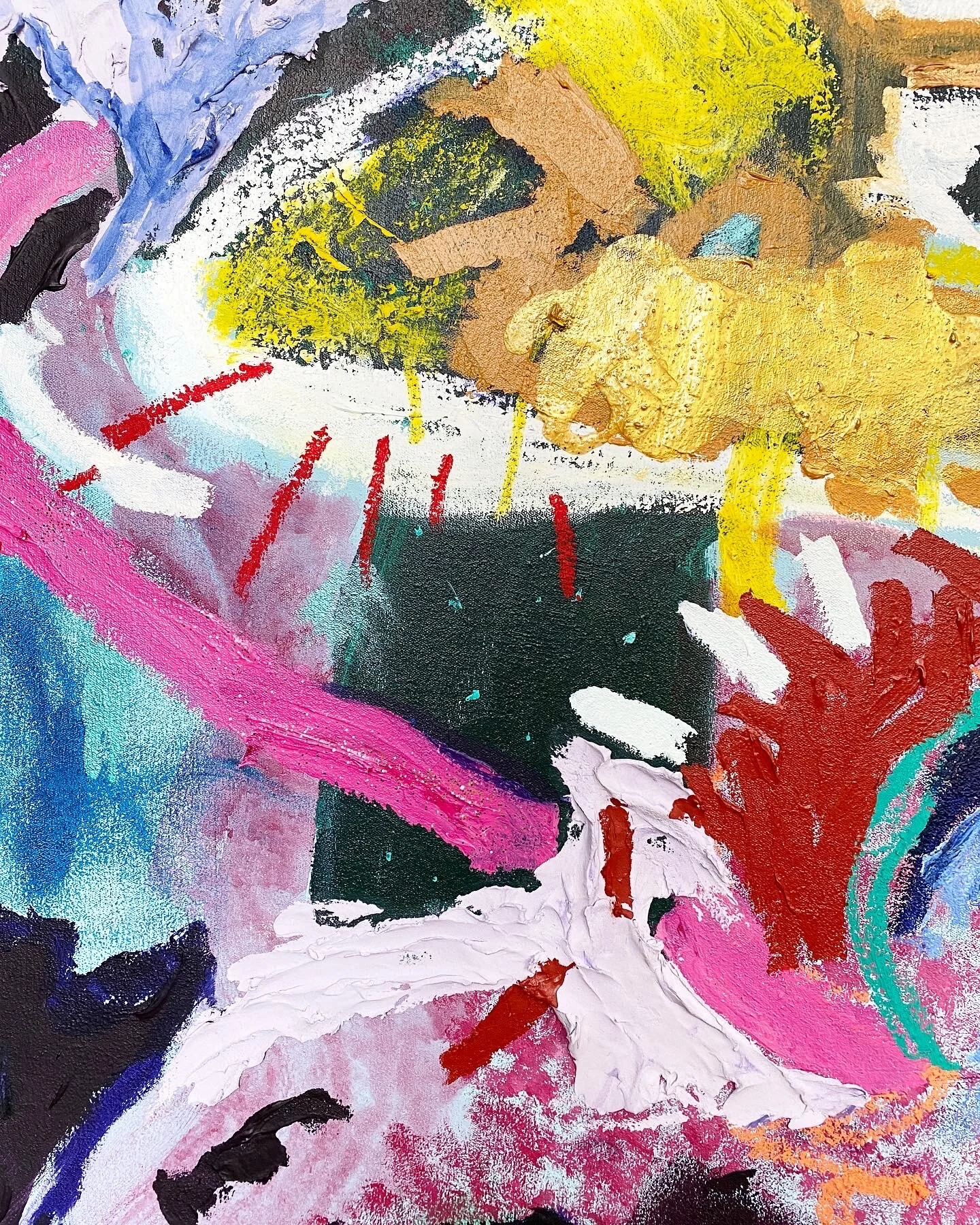 Detail of "Healing (Liquid Sunlight)"