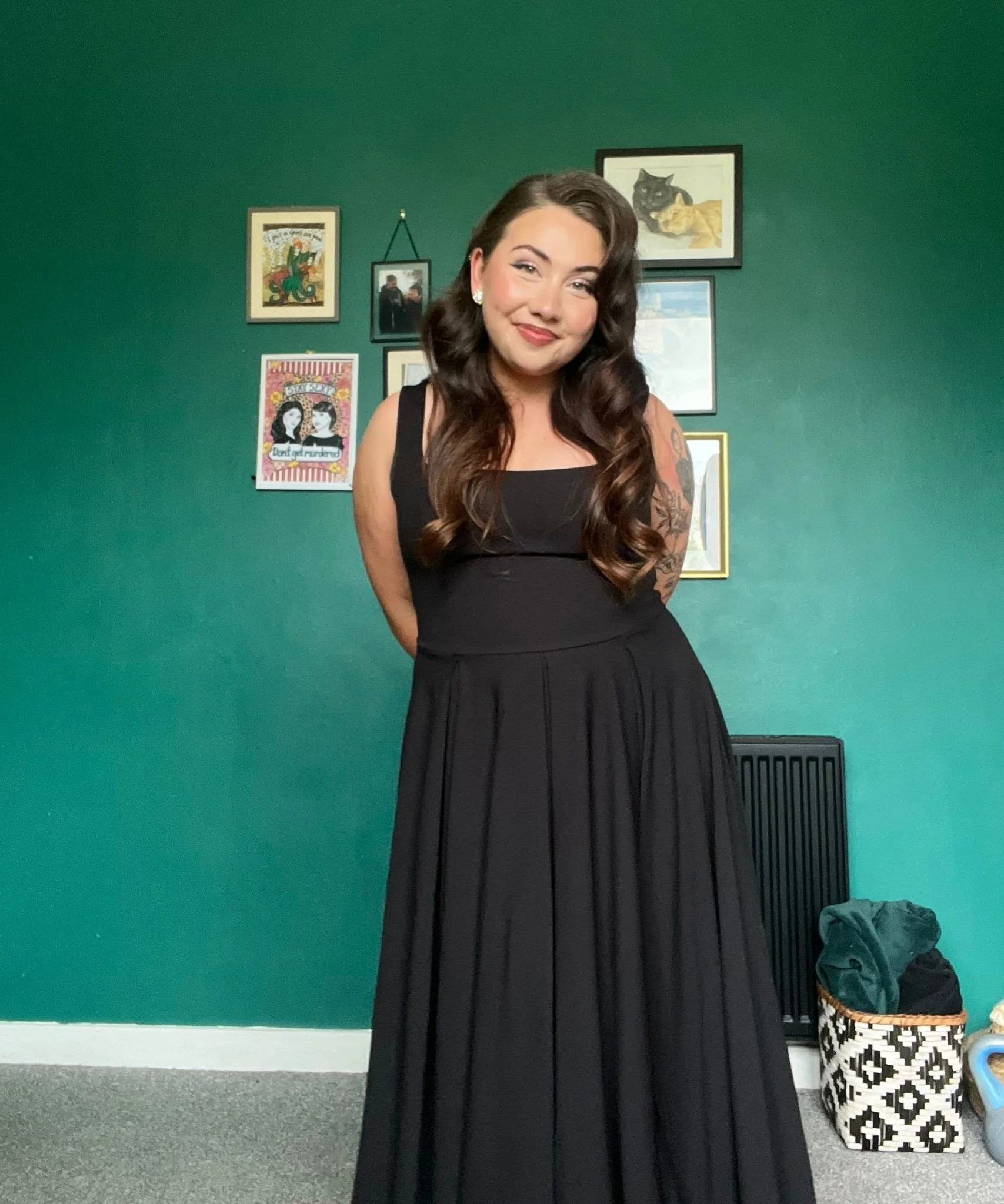 Mom brag alert ⚠️ 

My beautiful daughter Alijah went to a wedding looking like a 1940's film siren yesterday 😍🎬 💃✨️

#mombrag
#mybeautifuldaughter