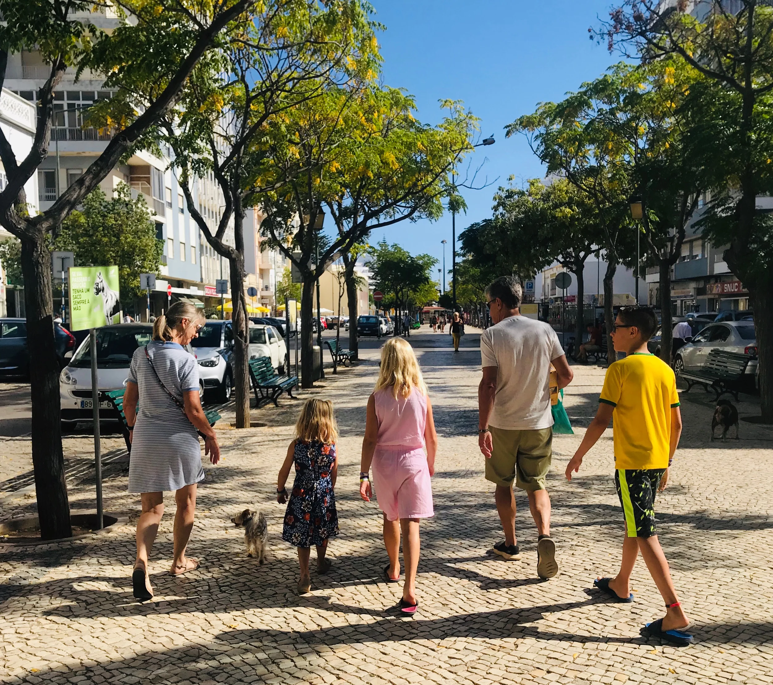 Visiting Oma &amp; Opa in Portugal 