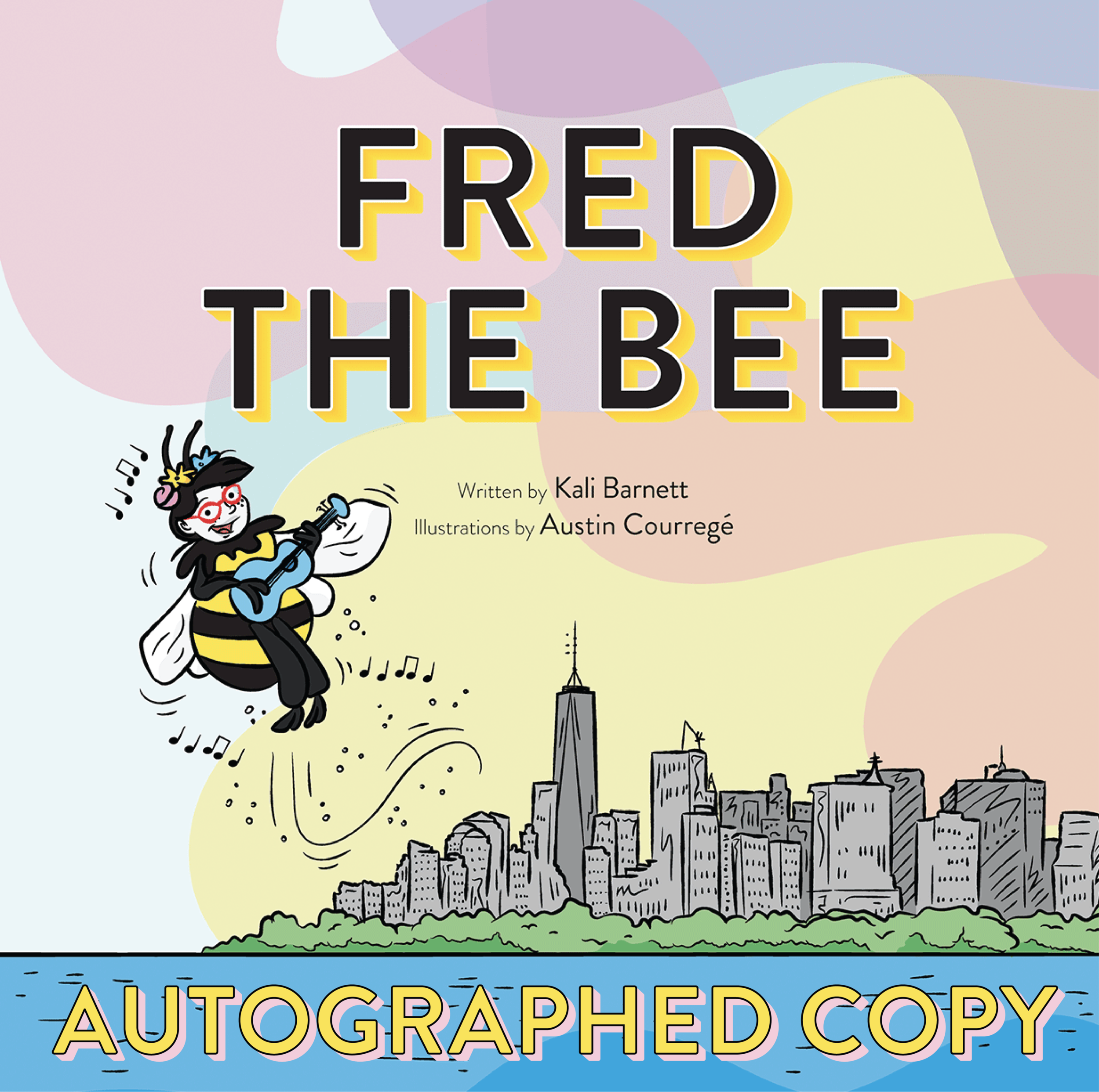 Fred the Bee- Autographed Hardcover Book