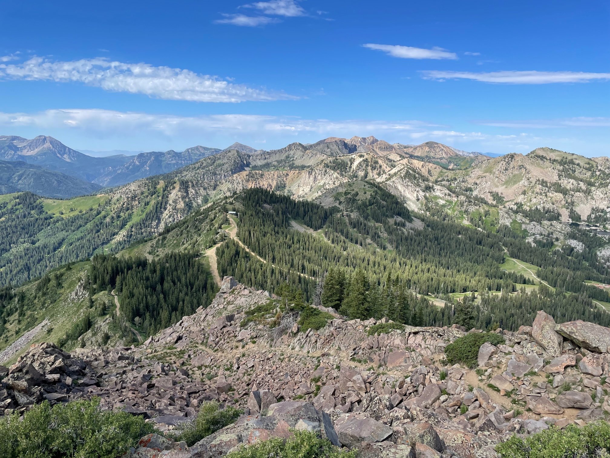 View from Clayton Peak
