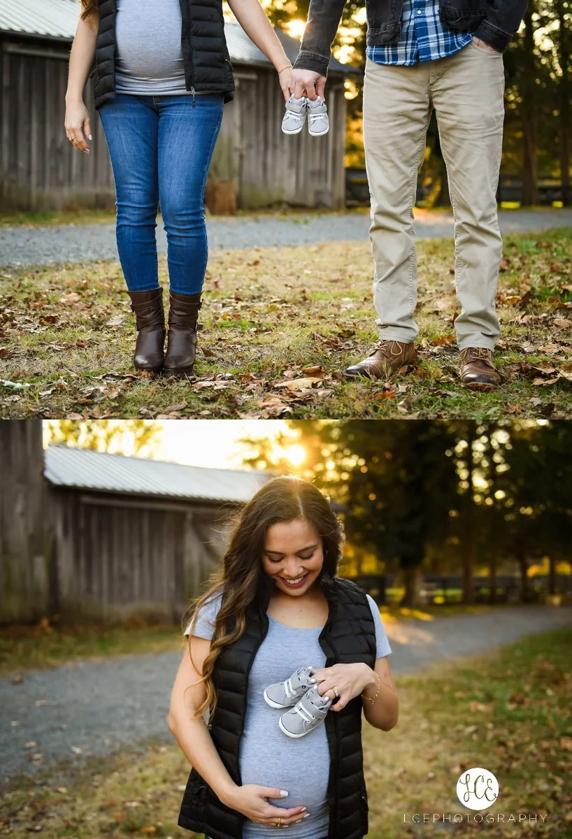 Expecting Parenthood Fairfax County Couple's Maternity Session — LCE