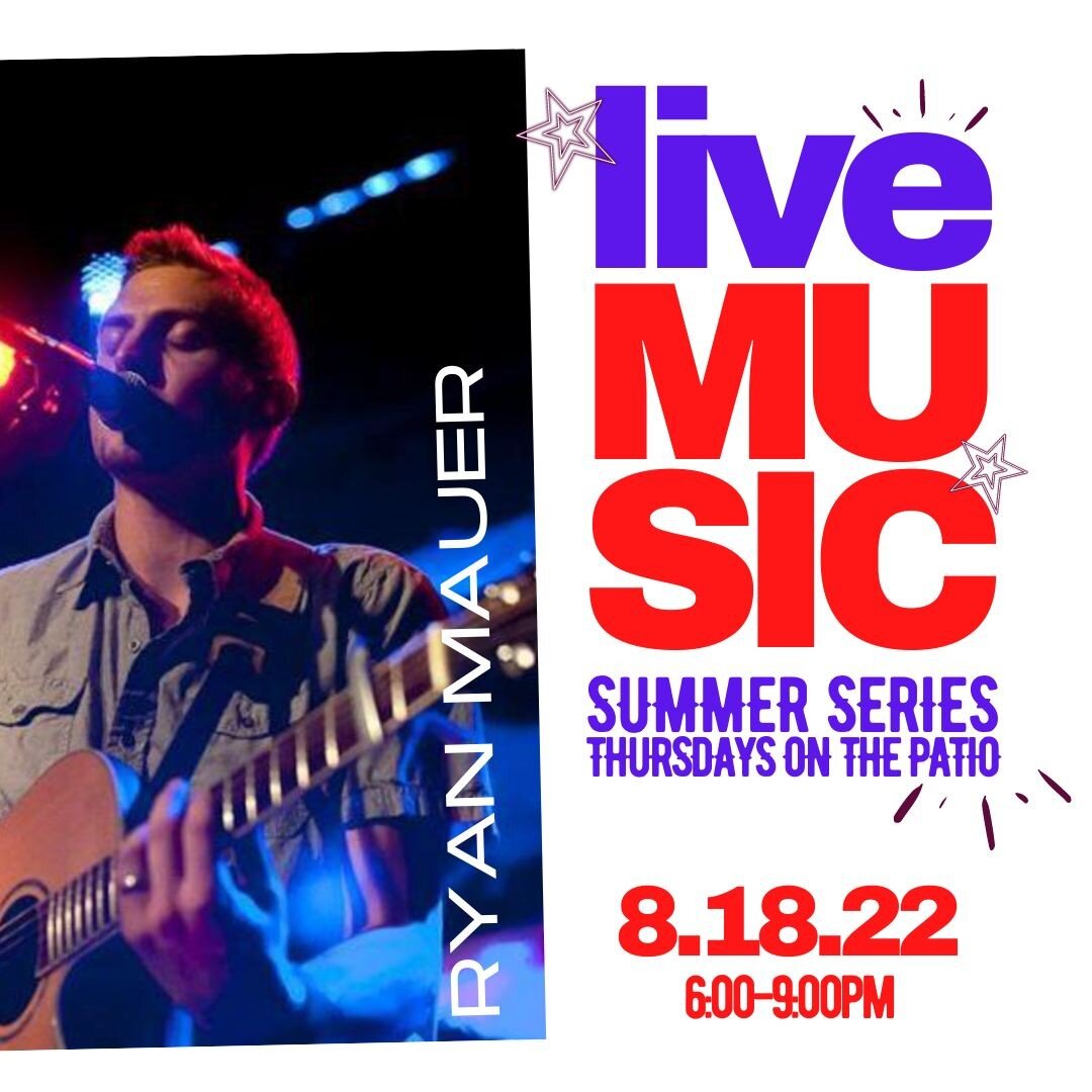 🎸💥🍋🍹
It's #thirstythursday and you won't want to miss Ryan Mauer Music on th3 patio from 6-9pm tonight! This is one of our last patio music nights. @kaylinkole next week!
No cover. Grab some food from Montag&rsquo;s Pub and Grill, bring your own 