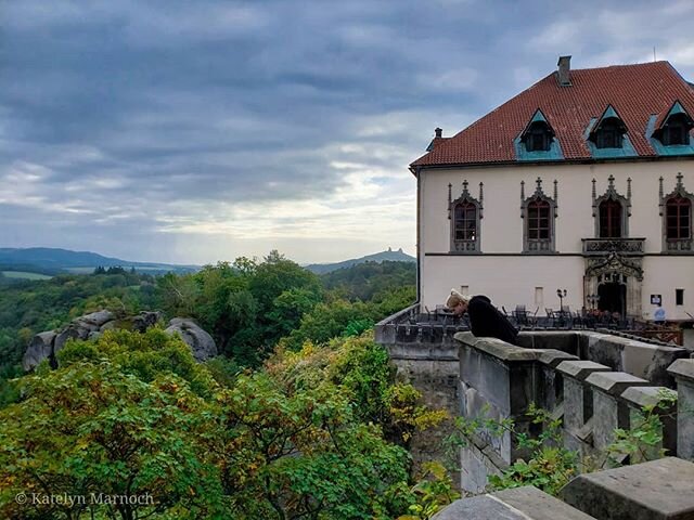 Hrub&aacute; Sk&aacute;la Chateau - Czech Republic 
Built on the former site of a 14th century castle, Hotel Hrub&aacute; Sk&aacute;la holds a long, rich and unique geological history. The once castle and now Renaissance chateau is built atop two san
