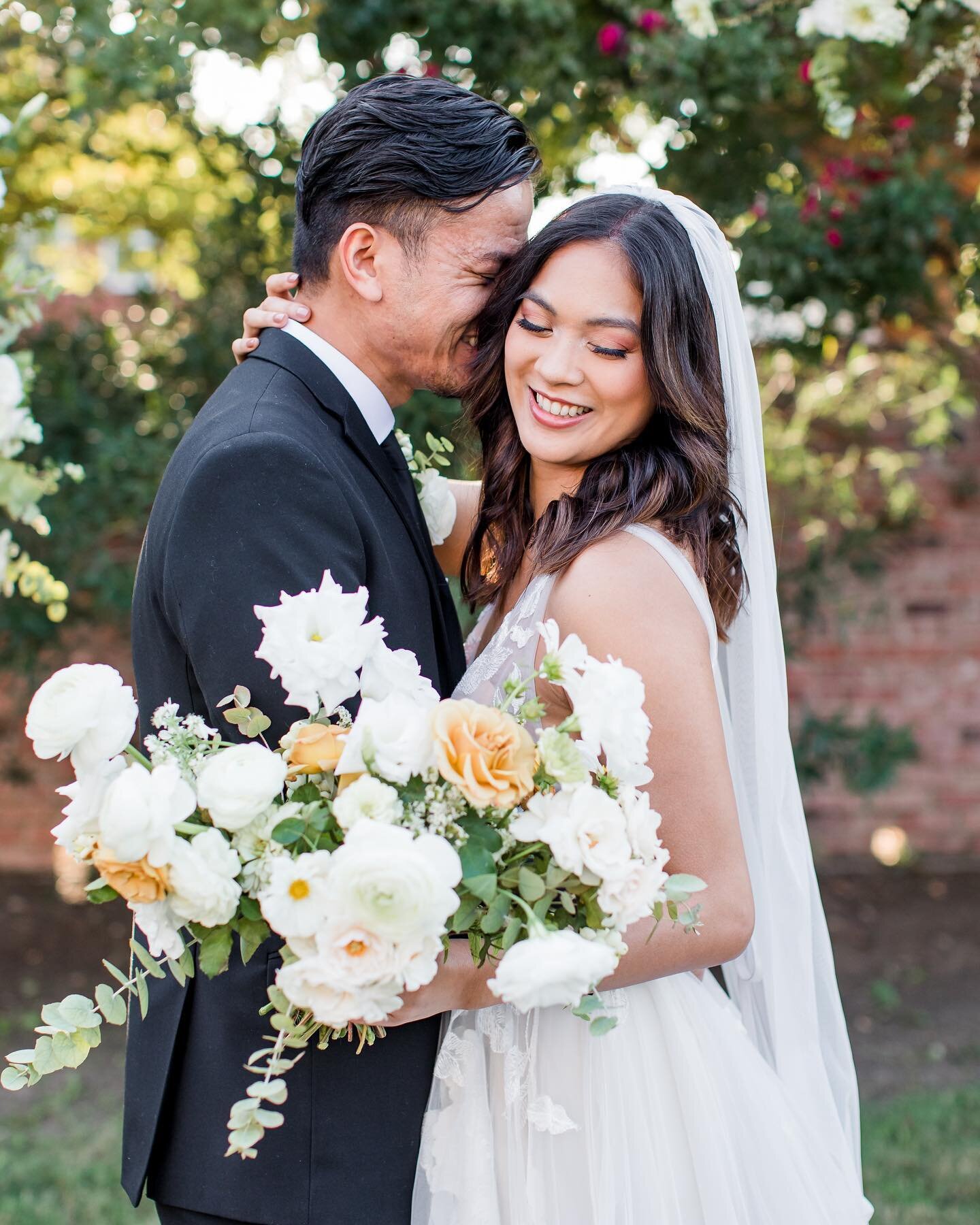 Cheers to Sydney &amp; Duke, who get to gather today in the name of love, surrounded by their nearest and dearest- a union many years in the making. We are so incredibly honored to flower for you once again, S + D! 🥂✨ #todaywesayiduke