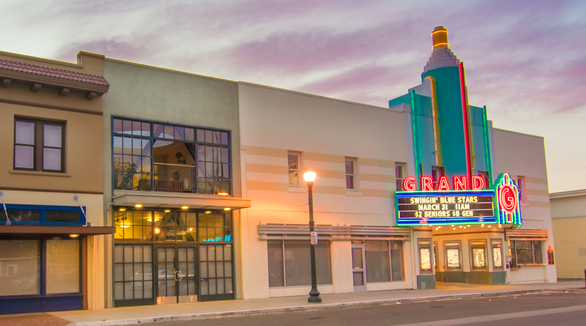 Grand Theatre · Downtown in Tracy