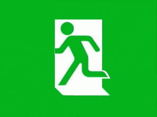 The ACMI Exit Sign