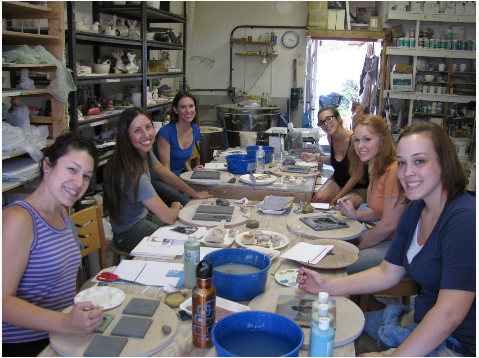 Jennifer Joyce ceramic class Santa Rosa CA