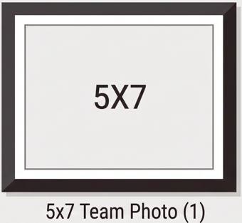 5x7 Team Photo Print