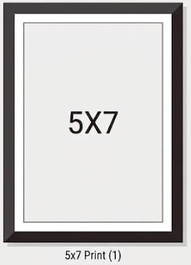 5x7 Individual Print