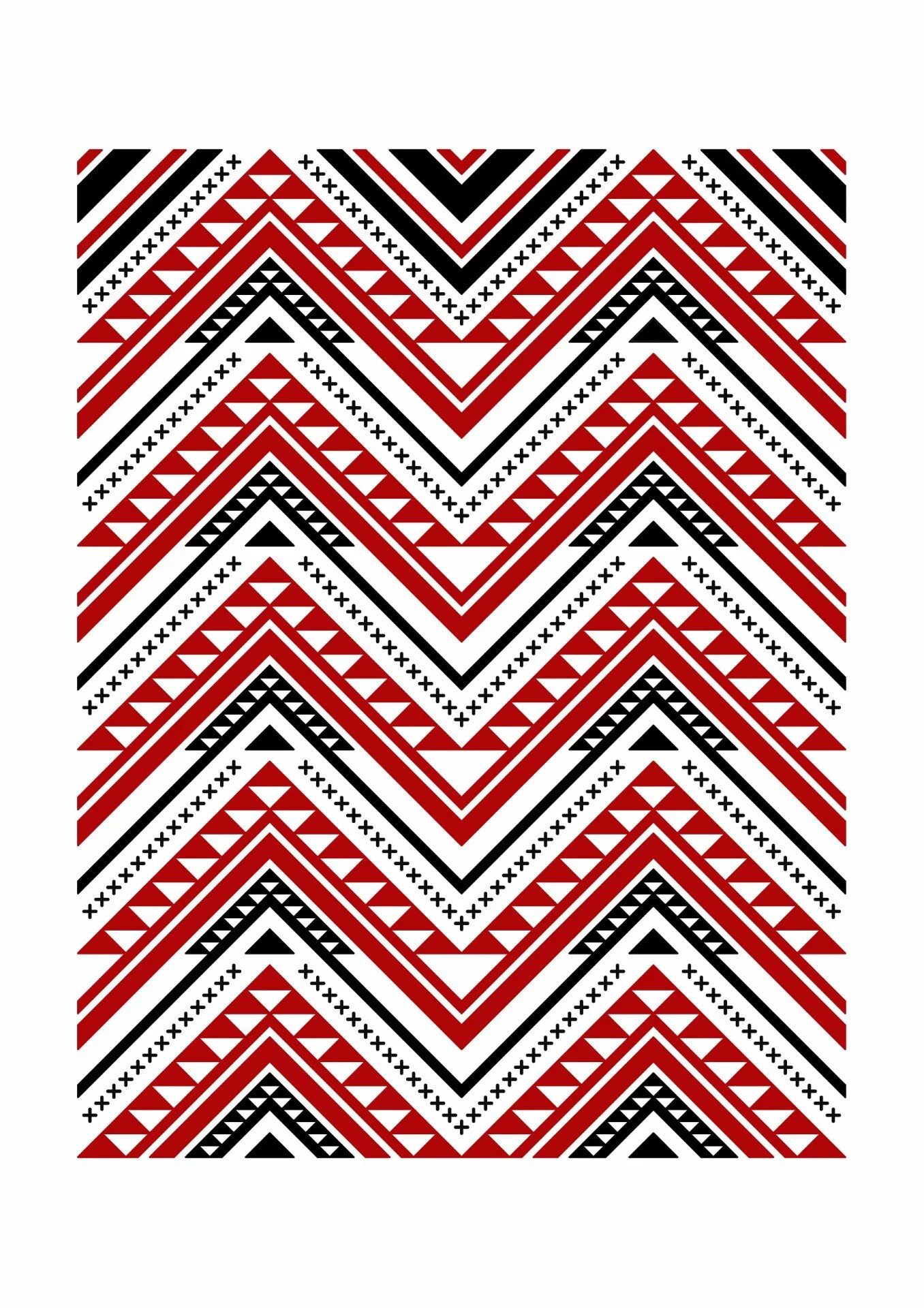 Kaokao - A2 Print — Manawa Tapu | Tā Moko - Toi Māori