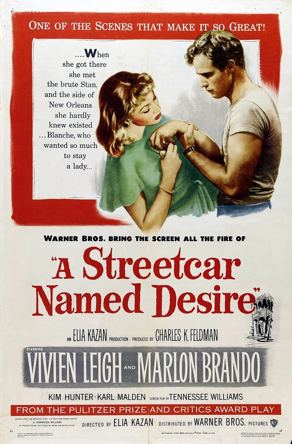 A Streetcar Named Desire (1951), 2hrs 2mins, (15)