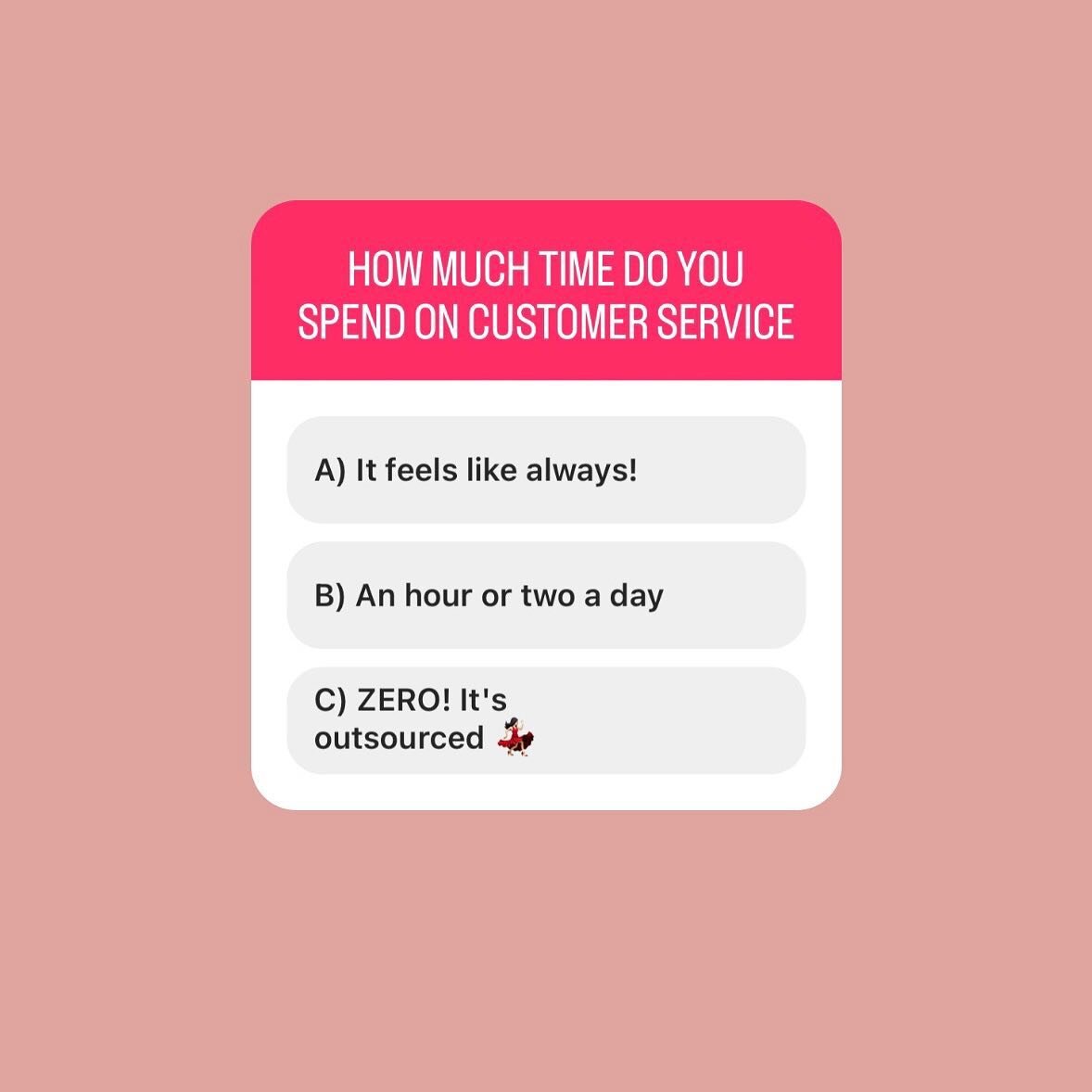 Raise your hand if you're spending more time on customer service than you are on your morning coffee! ☕️🤚🏼 

Let's be real, we all love helping our customers, but sometimes it feels like we're running a call center instead of our own business. So, 
