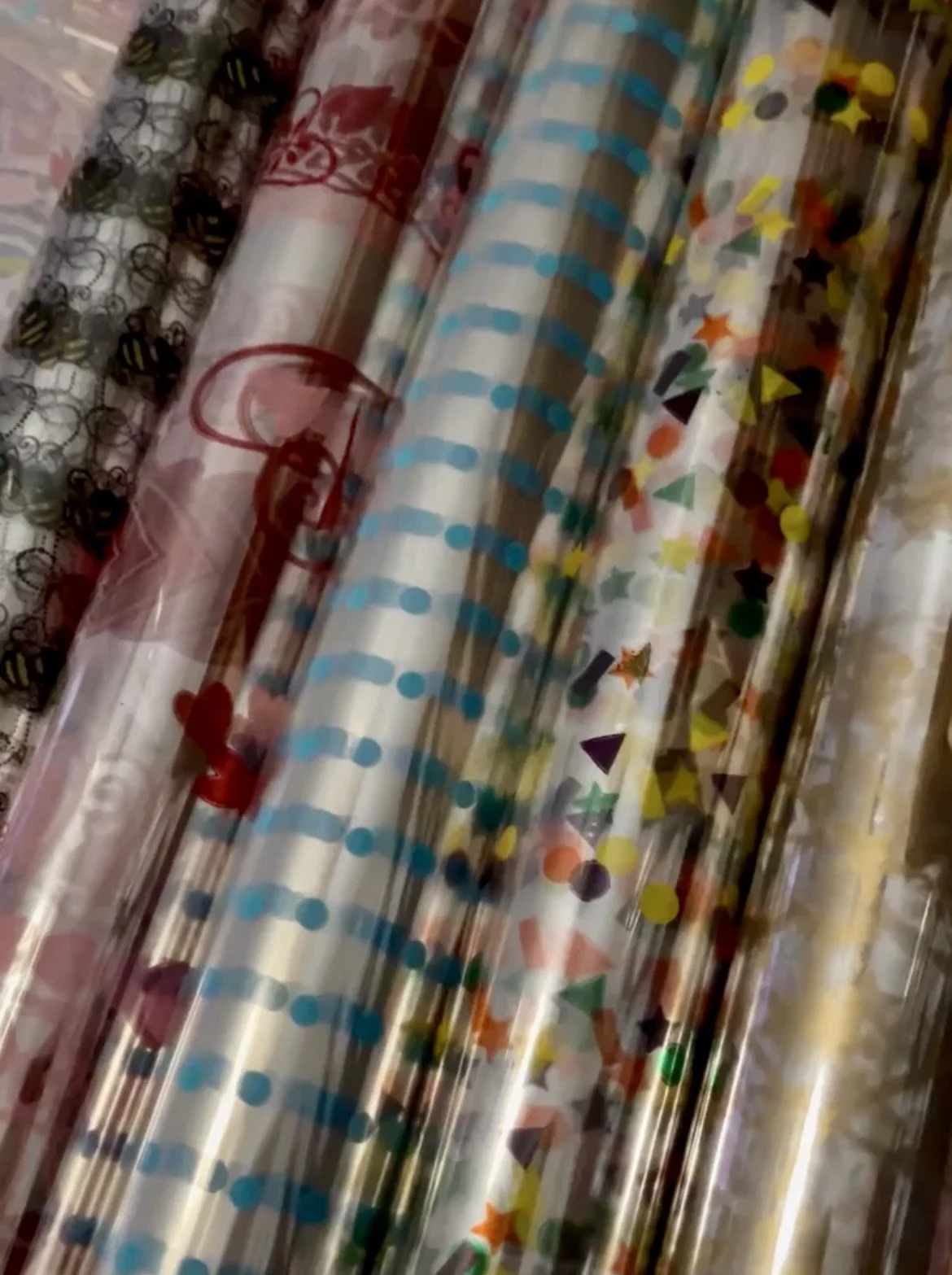 Pre-cut Cellophane Sheets