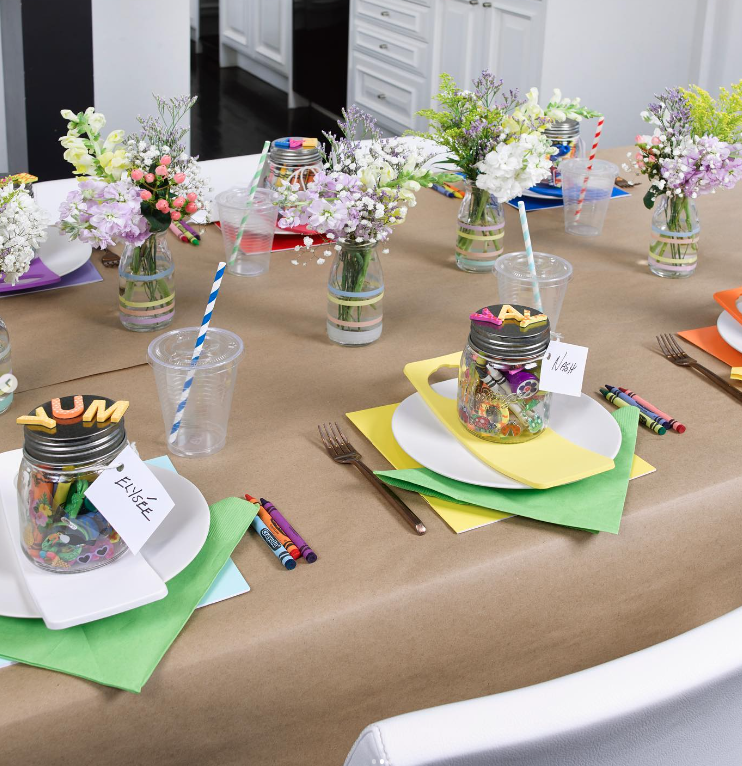 DIY Kids Table Setting — Sebastien & Sheila Centner