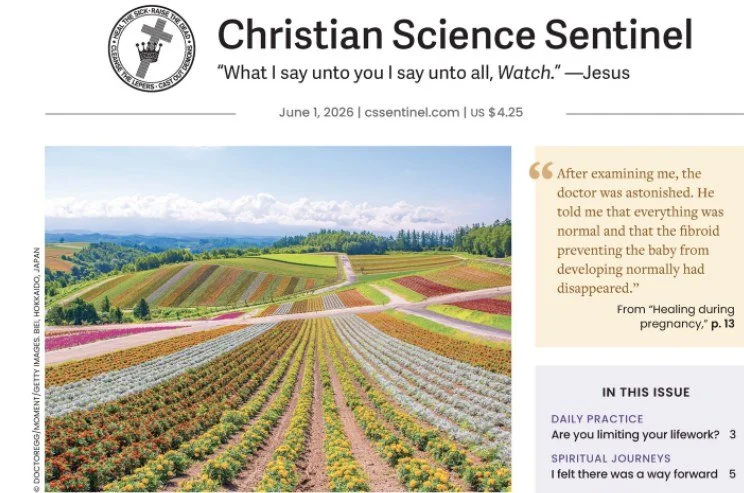 Regarding your CSPS subscriptions:

From the Editors

"We&rsquo;ve heard your concerns about issue dates on the Sentinel website and about late-arriving print issues of the Sentinel and The Christian Science Journal. You&rsquo;re receiving this 
