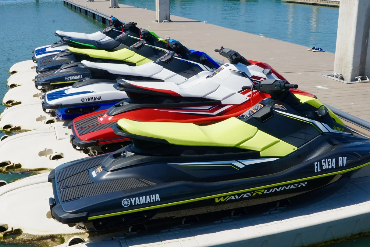 Powerful and clean Yamaha Jet Skis
